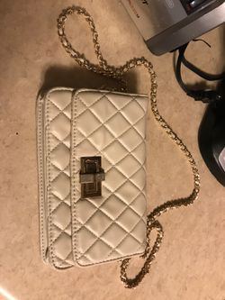 Beige crossbody
