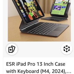 ESR iPad Pro 13 Inch Case with Keyboard 