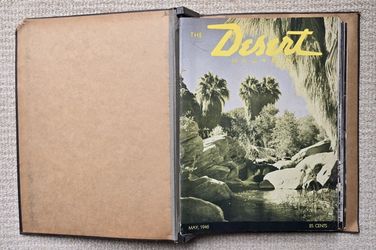 1946, 1947 THE DESERT MAGAZINE with binder (my #20)
