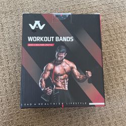 WHATAFIT Resistance Bands, Brand New