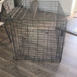 Large Dog Crate 42 Inches Long By 30 Inches Wide By 28 Inches High