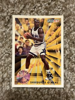 Shaquille O’Neal Fleer 93-94 Rookie Card