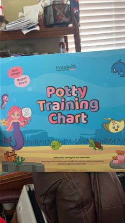 Potty training chart girls New Unopened