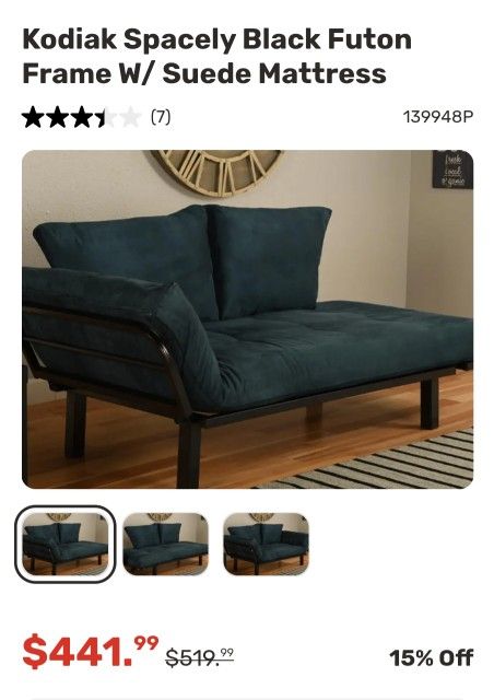 Kodiak specialty Futon With Mattress