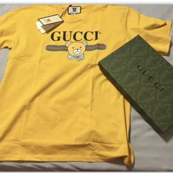 Gucci Yellow Shirt Large 