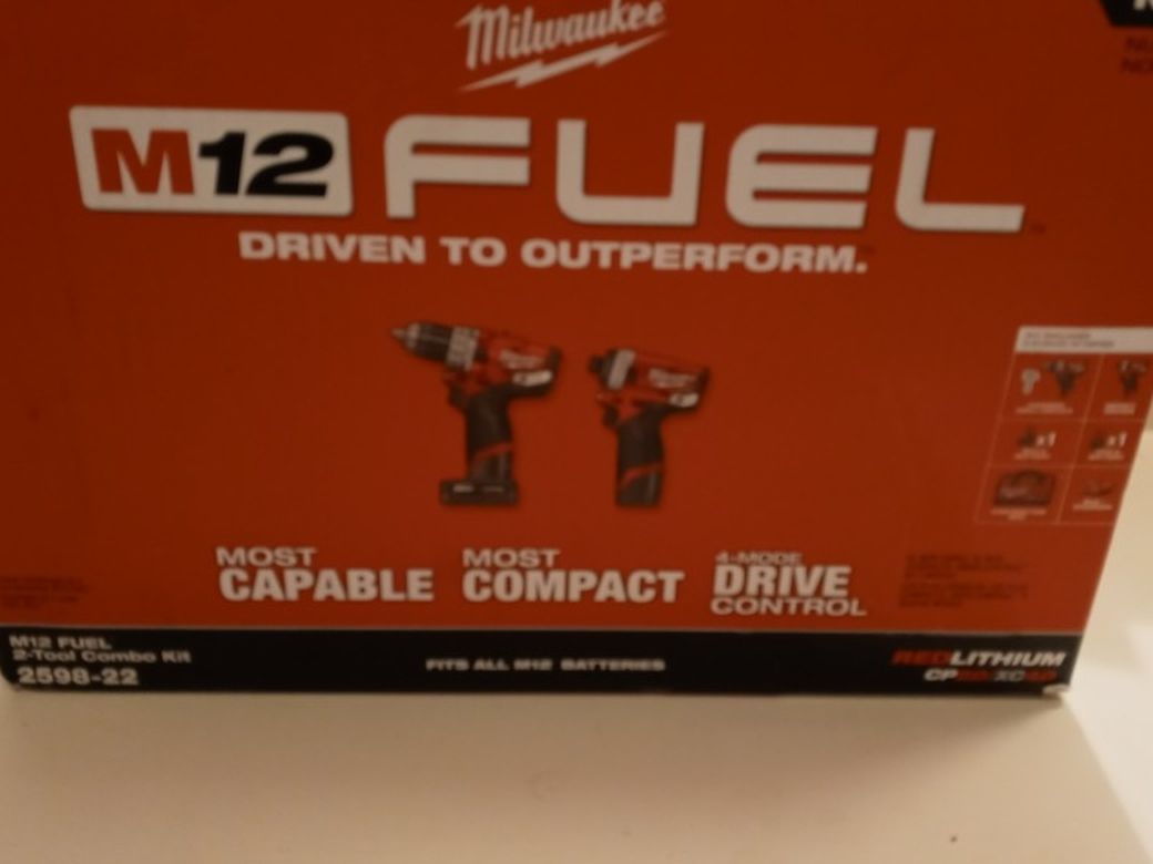 Set Milbocke Nuevo M12 Volts New