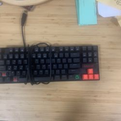 Old Red dragon Keyboard
