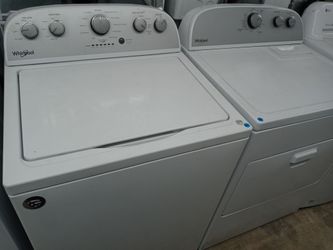 Whirlpool top load washer and dryer set - Free delivery