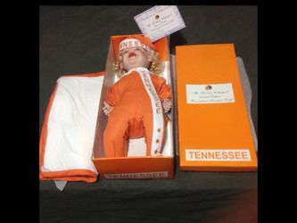VOLS TENNESSEE LARGE DOLL, NEW
