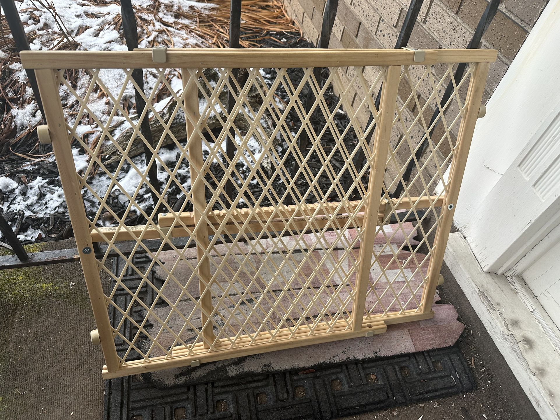 Wooden Baby / Puppy Gate