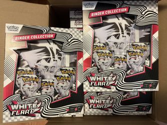 Pokemon White Flare Binder Collection