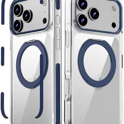 Magnetic Clear Case for iPhone 17 Pro - Military Grade Drop Protection