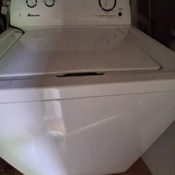 This item is an Amana top load washing machine, model NTW4516FW3. 
