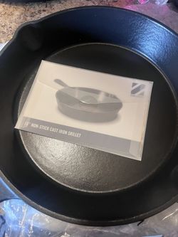 Zakarian 10” Non Stick Cast Iron Skillet 