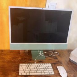 iMac 24" M1 (2021) — 8-Core GPU, 1TB SSD, 8GB RAM — Like New