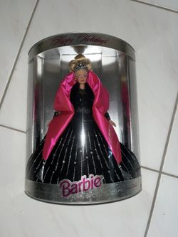Happy Holidays Barbie doll
