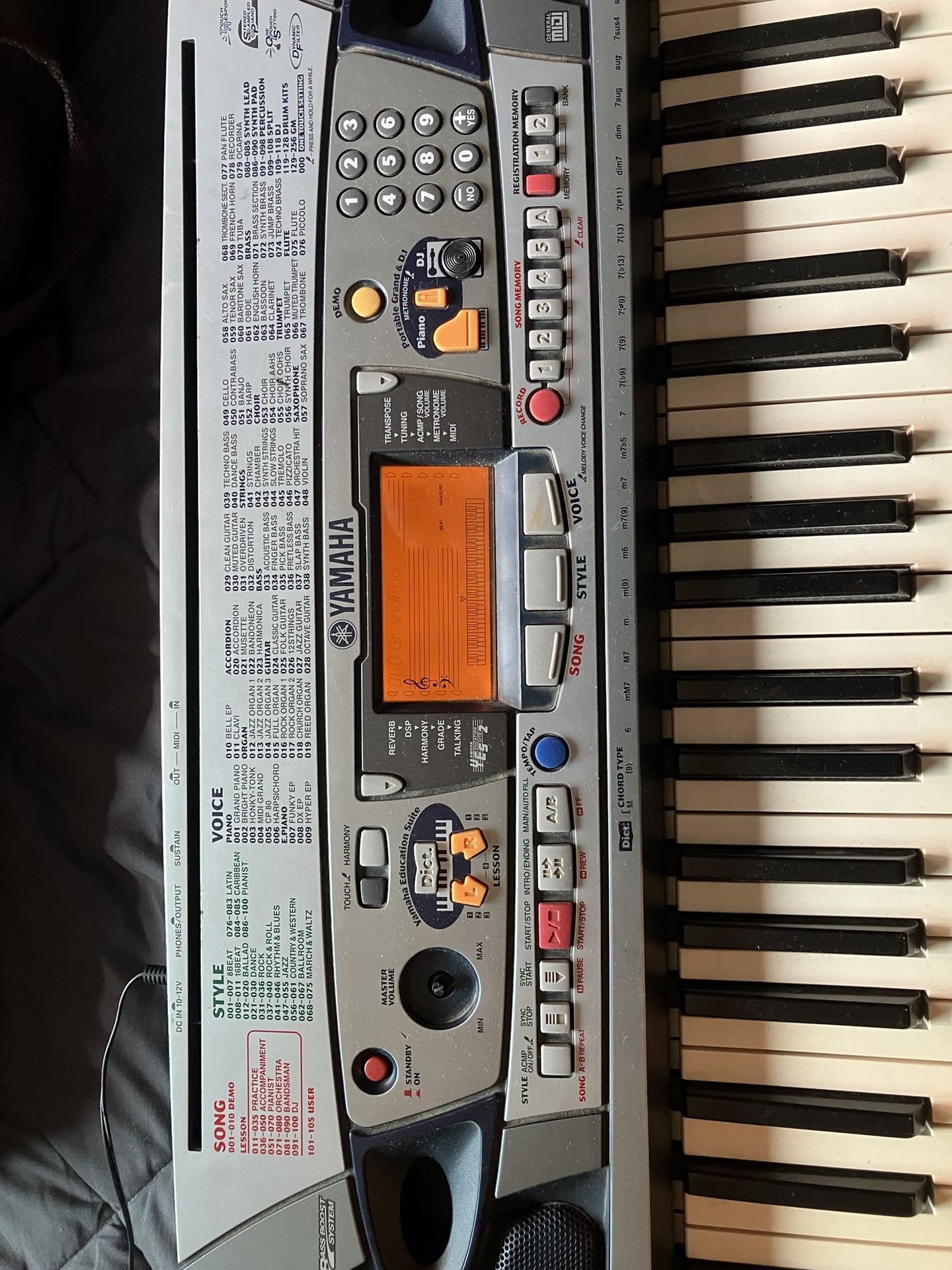 Yamaha PSR-280 Keyboard