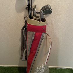 Dunlop Golf Club Set w/TaylorMade Bag (RH)