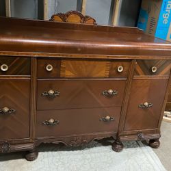 VINTAGE ART DECO Waterfall Buffet 1940’s