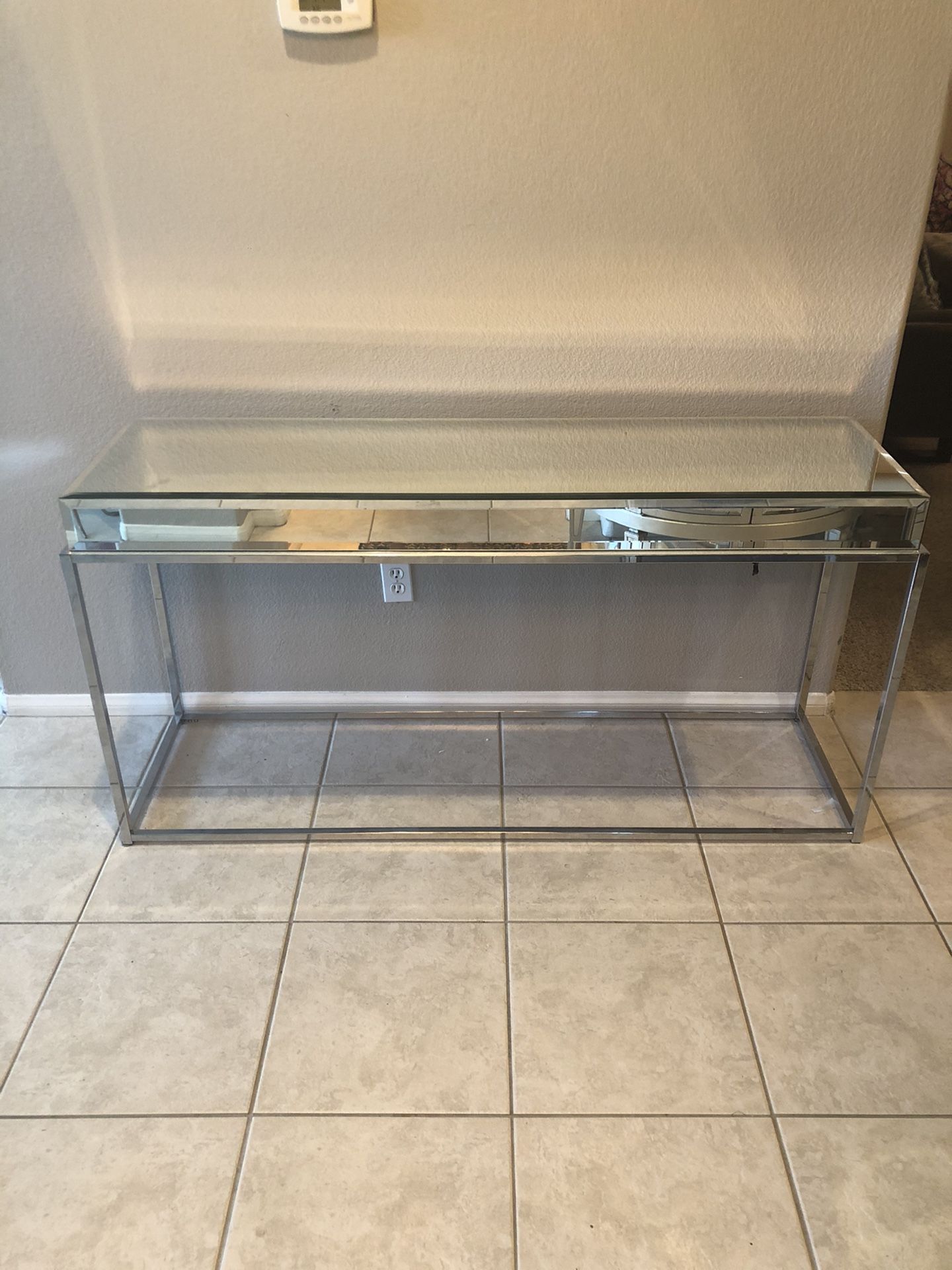 Glass console z gallery table