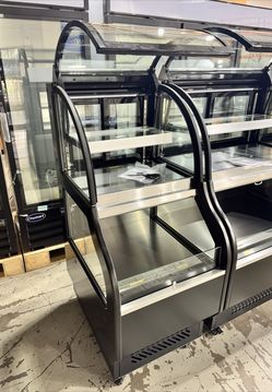 🧊NEW Polarman 25 9/10" Refrigerated Air Curtain 2 Compartment Merchandiser Commercial NSF