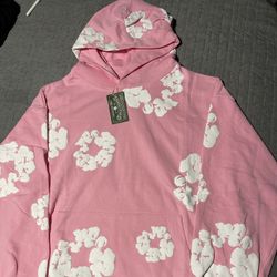 Pink Denim Tears Hoodie Medium 