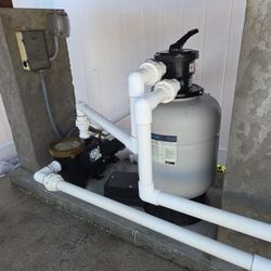 Pool, Filtro De Arena Con Motor De Agua