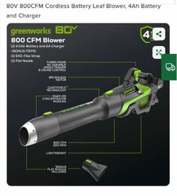 Greenworks Blower