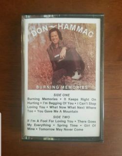 Don Hammac Burning Memories Cassette