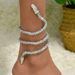 Snake Design Anklet