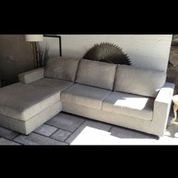 Light Grey Sectional Sofa Couch Free Local Delivery