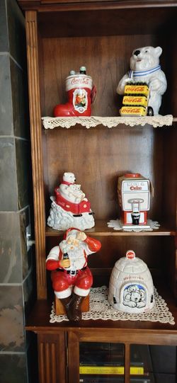 Coke Cola Cookie Jar Collection!!