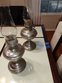 Kerosene lamps, Lamparas de petroleo