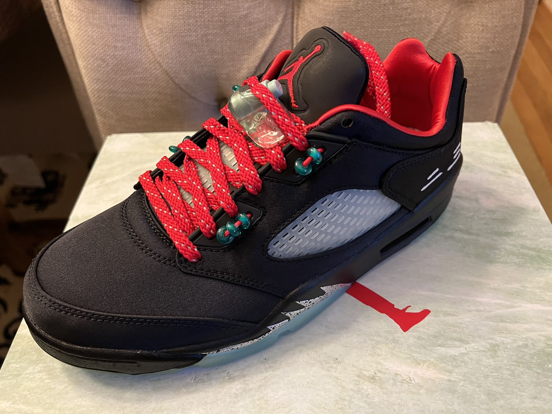DS Jordan 5 Retro CLOT New In Box-size 8