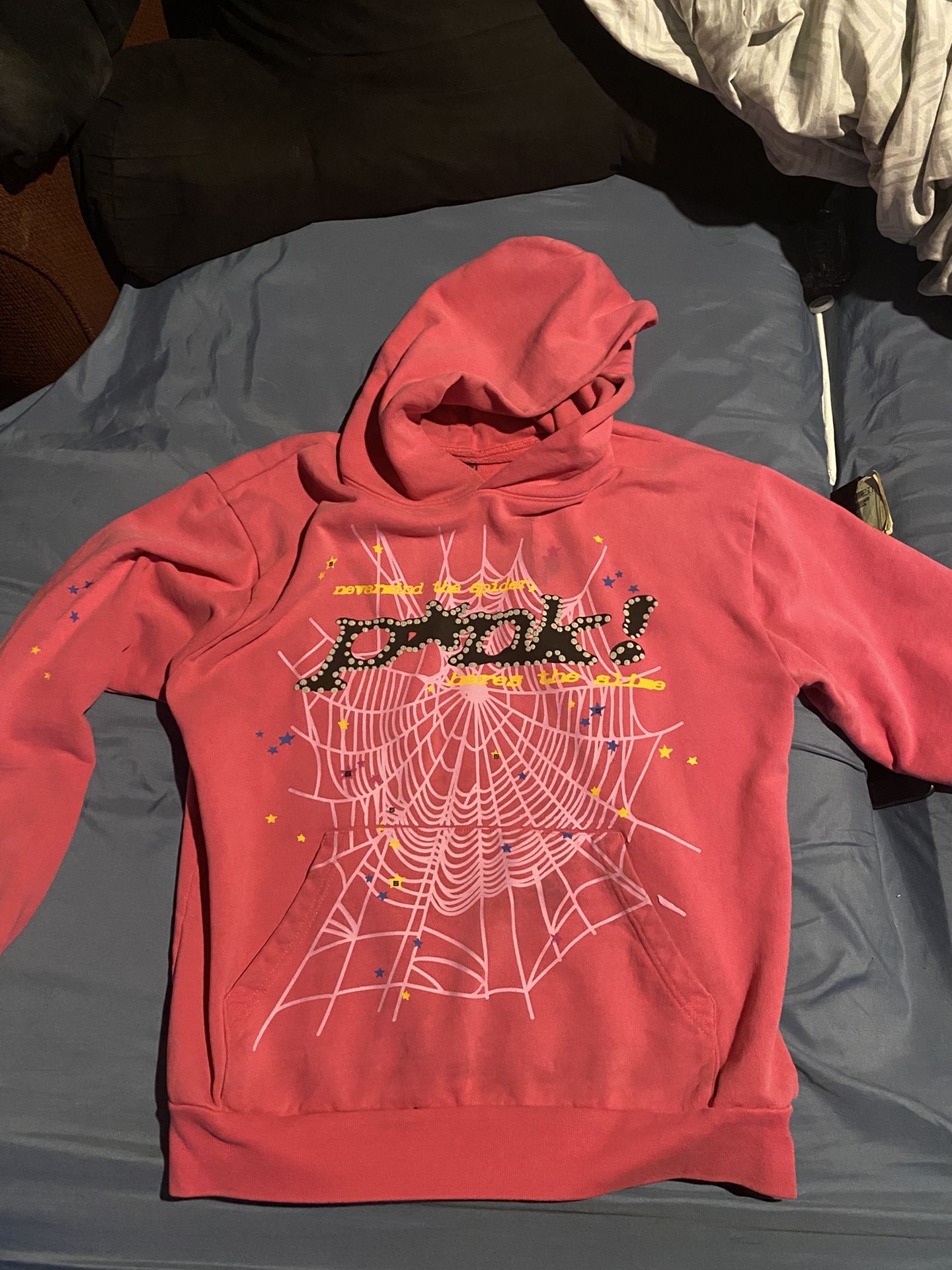 Pink Spider Hoodie