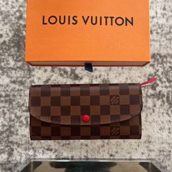 Louis Vuitton Wallet Emilie Damier Ebene