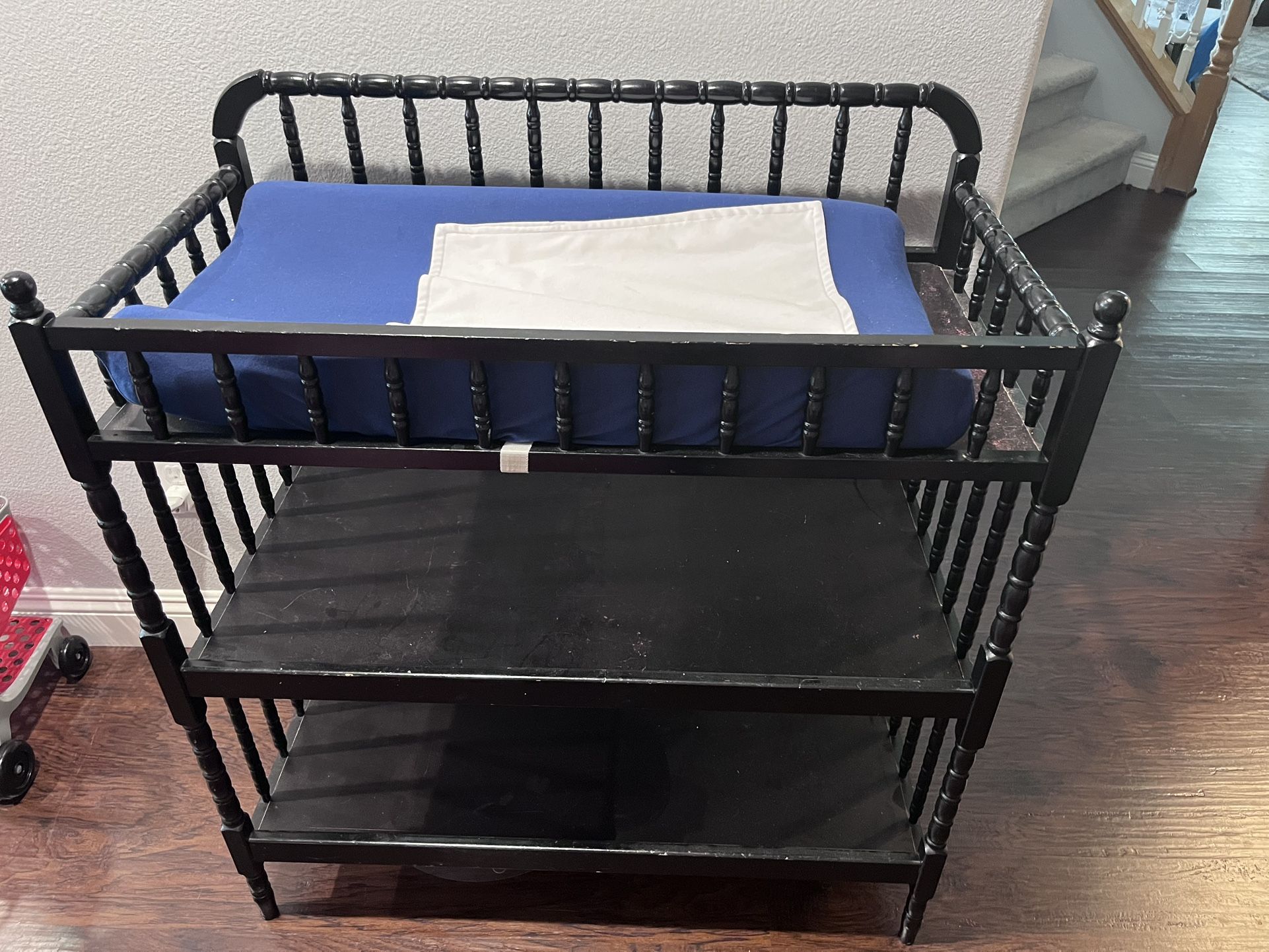 Black Changing Table
