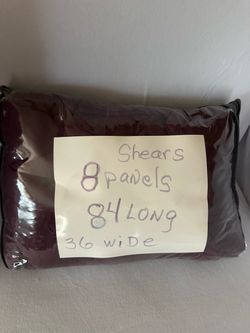 Sheer Curtain Panels 8-Pack 84x36