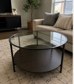 Round Glass Coffee Table