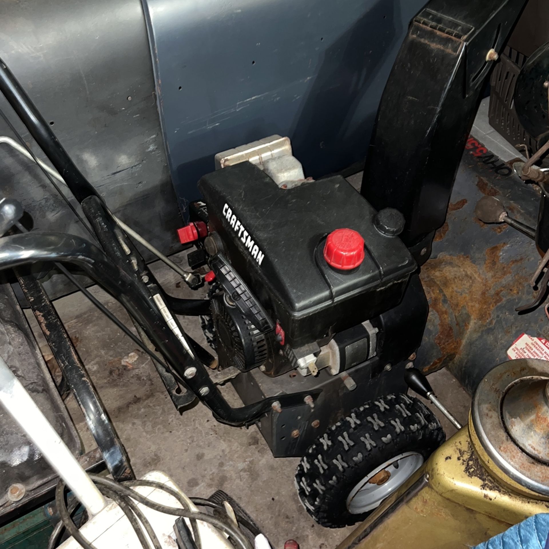 3 Craftsman five horse Snow blowersf or Parts $125