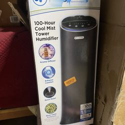 pureguardian ultra sonic tower humidifier 