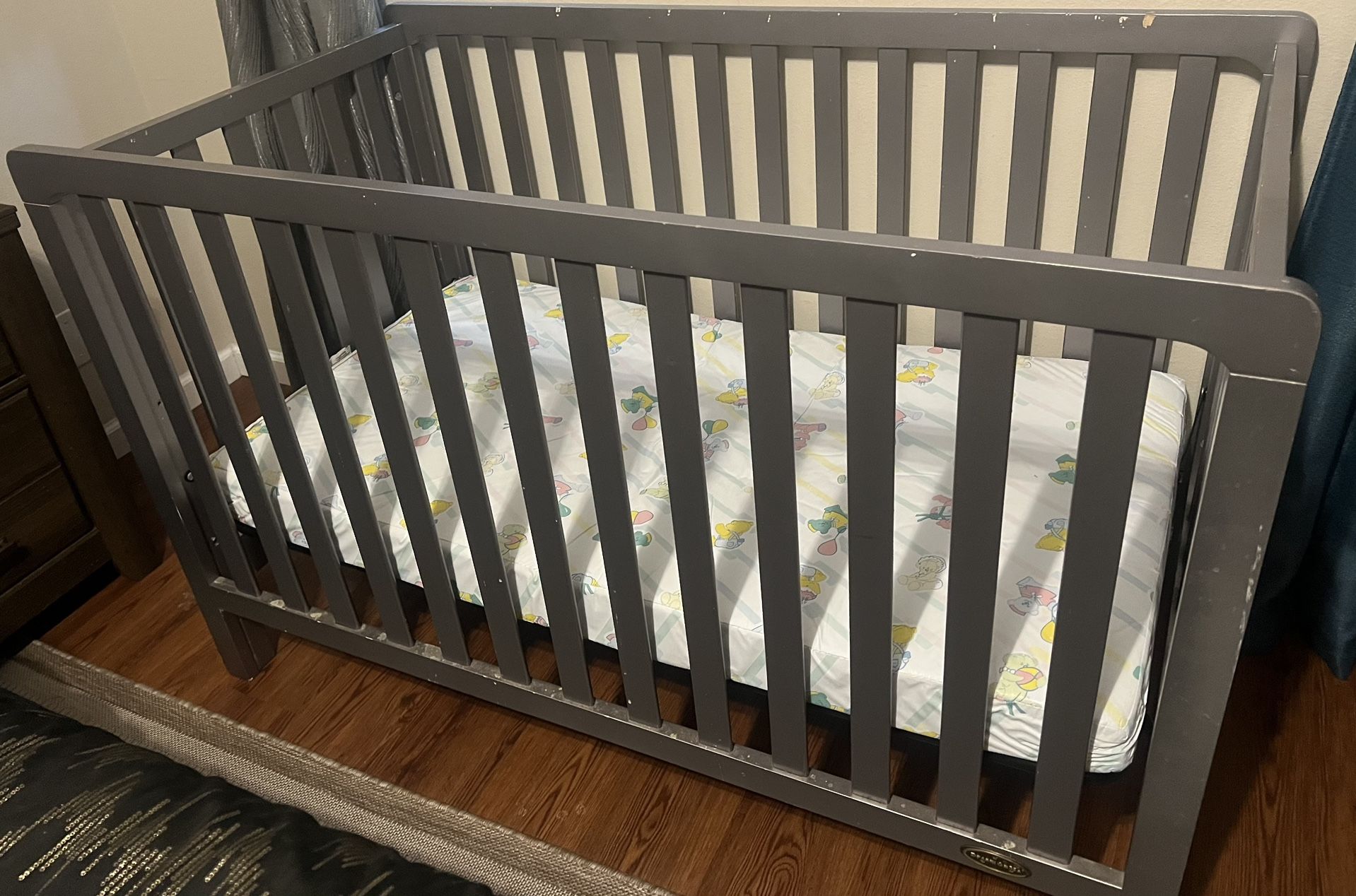 Crib With Mattress