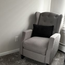 Grey Recliner Chair