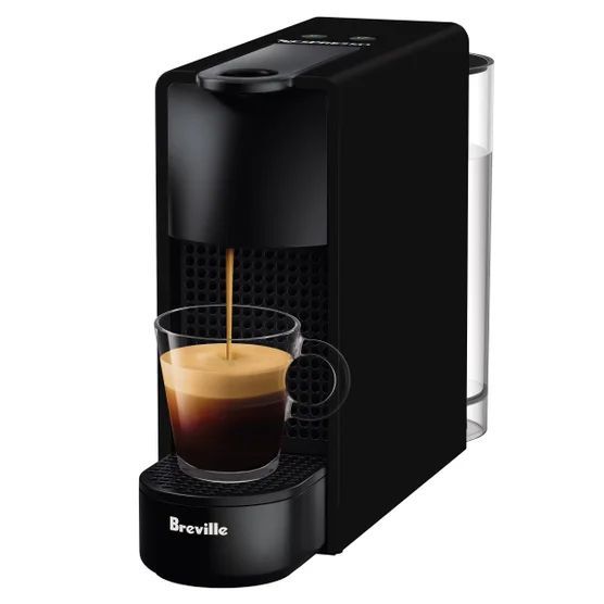 Nespresso Essenza Mini Espresso Machine by Breville, with Aeroccino Milk Frother