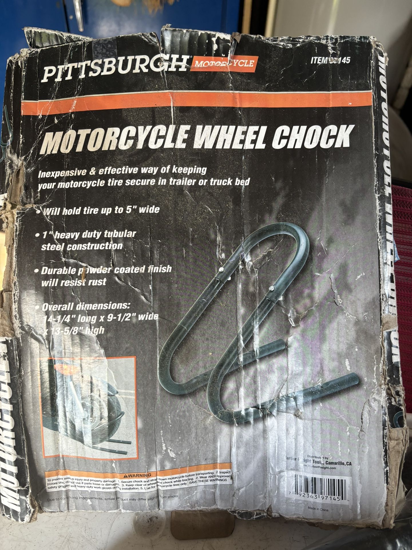 Motorcycle Wheel Chocks