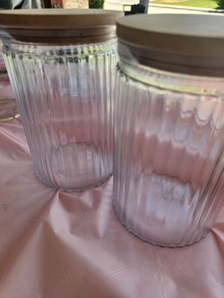 Glass jars