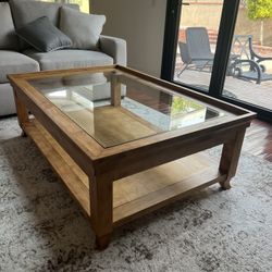 Solid Wood Coffee Table 