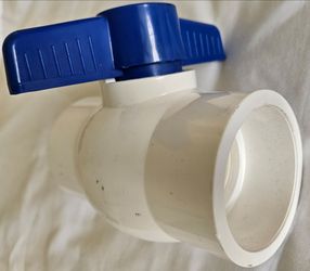 2" PVC Backwater Valve VBV-P40-E8B Sewer Check Valve Solvent x Solvent New