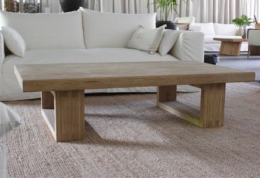 Elm Wood Coffee Table (Unboxed)