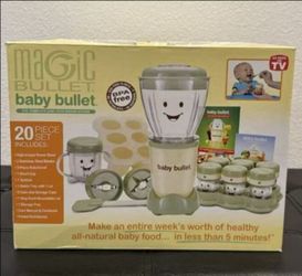 Baby bullet food blender
